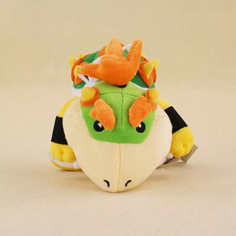 Pelúcia Super Mario Rei Bowser Koopa JR 15cm