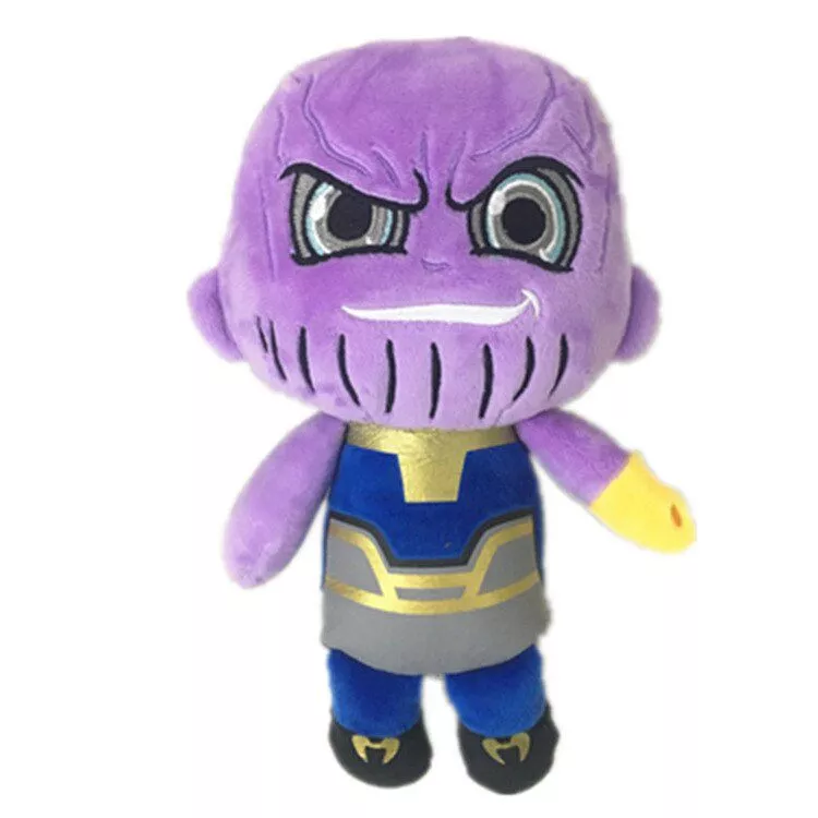 Pelúcia Thanos Ultimato Endgame Avengers Vingadores Marvel 20cm