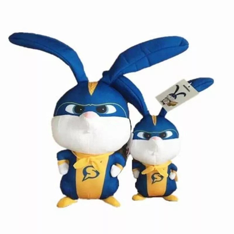 Pelúcia The Secret Life Of Pets Capitão bola de neve Pets A Vida Secreta Dos Bichos 20cm