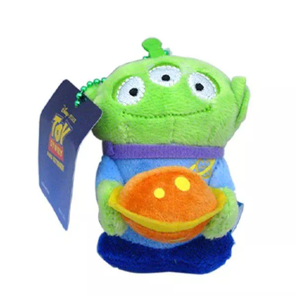 pelucia toy story squeeze toy aliens 8cm 2 Colar Filme Aliens Prata