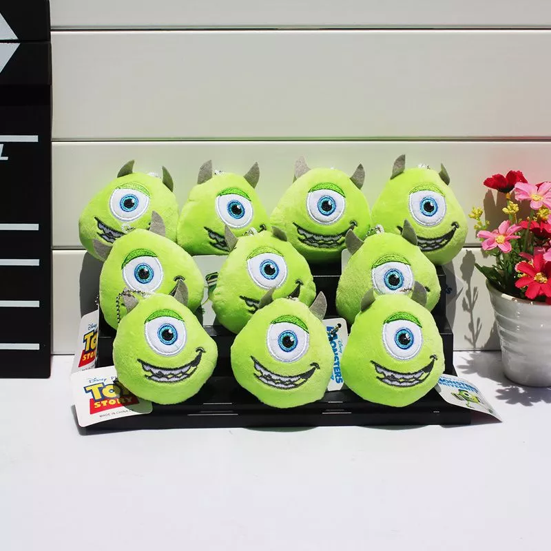Pelúcia Universidade Monstro Mike Wazowski 7cm