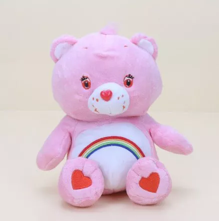 pelucia ursinhos carinhosos arco Iris 30cm Pelúcia Ursinho Pooh Burro Bisonho Eeyore 25cm