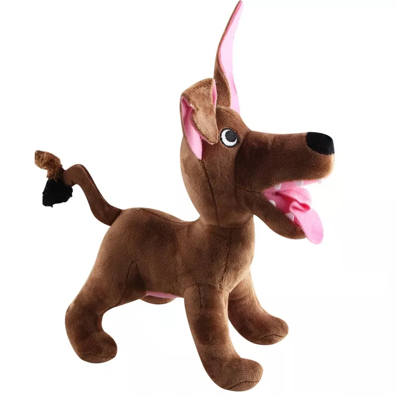 pelucia viva coco cachorro 30cm Cão de estimação engraçado mastigar brinquedos não tóxico mordida resistente bola de brinquedo para cães de estimação filhote de cachorro cão comida deleite alimentador de limpeza dente bola chihuahua