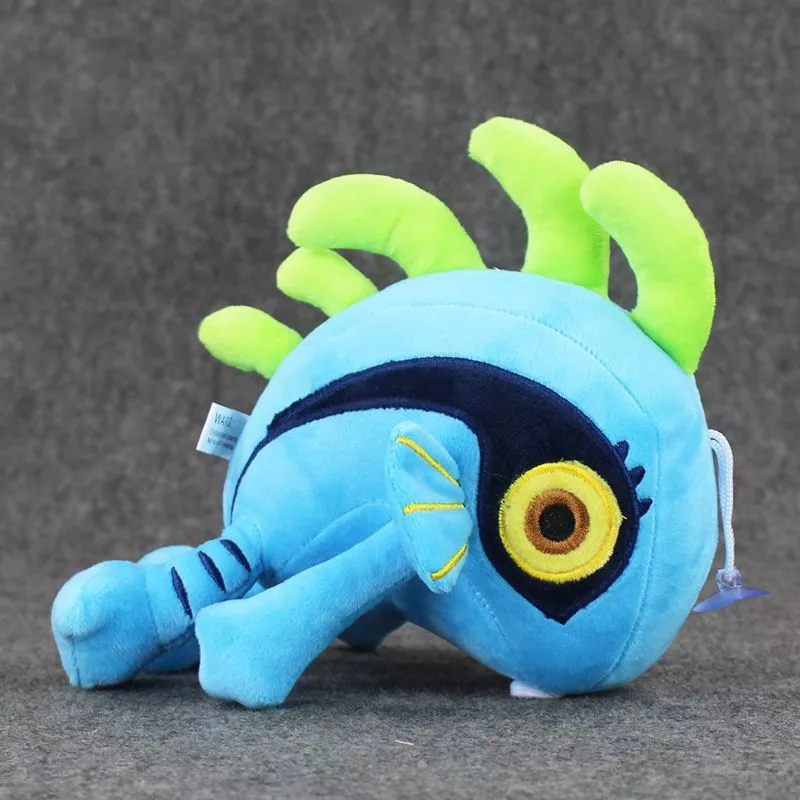 pelucia world of warcraft murloc wow azul 16cm Pelúcia World of Warcraft Murloc WoW Azul 16cm