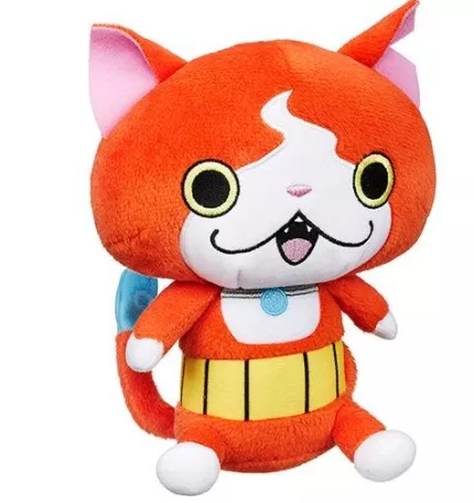 pelucia yokai jibanyan 20cm Pelúvcia unicórnio preto boneca de pelúcia brinquedo animal dormir travesseiro bonito sonho unicórnio acompany briquedo boneca