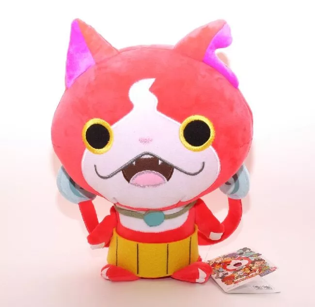 pelucia yokai watch figura dos desenhos animados jibanyan pelucia animais Pelúvcia unicórnio preto boneca de pelúcia brinquedo animal dormir travesseiro bonito sonho unicórnio acompany briquedo boneca