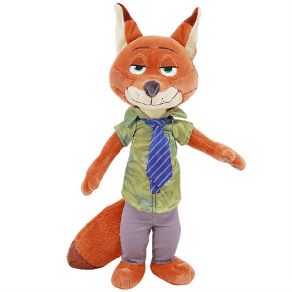 Pelúcia Zootopia Raposa Nick 35cm