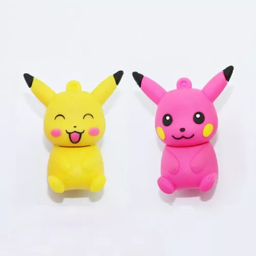 pen drive anime cartoon pokemon pikachu 2gb a 64gb Lançamento Pen Drive Chave Metal 4 a 64GB