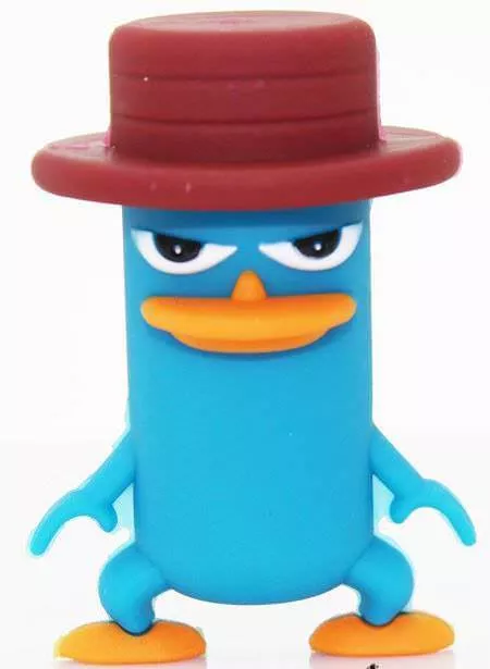 Pen Drive Disney Agente P Perry Phineas Ferb 2GB a 64GB