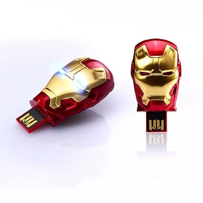 pen drive marvel iron man homem de ferro avenger mark 42 2gb a 256gb Action Figure 424 goblin slayer anime articulado pvc figura de ação coleção modelo brinquedos boneca presente 15cm