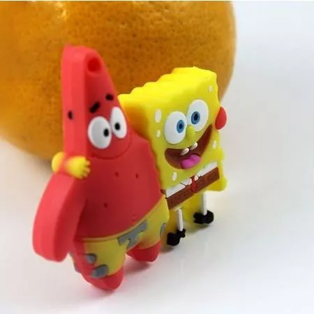 pen drive nickeloden bob esponja patrick 2gb a 32gb Set 12 Peças Action Figure Nickelodeon Bob Esponja 3-5cm