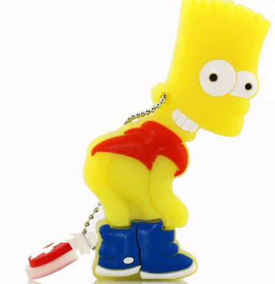 pen drive simpsons bart 4gb a 32gb Pen Drive Pata de Gato 2GB a 64GB