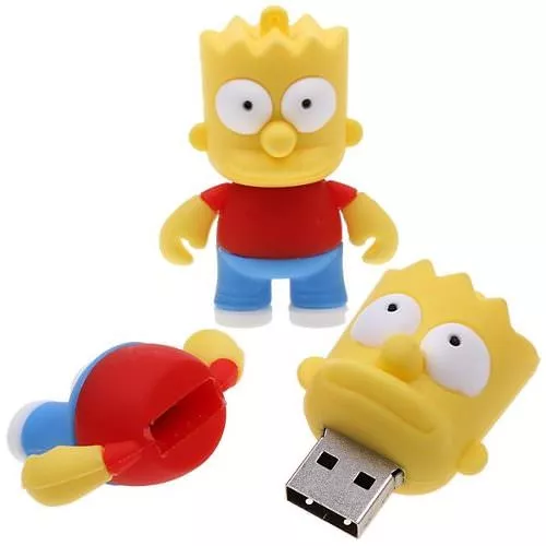 pen drive simpsons bart simpson 2gb a 32gb Pen Drive Batata Frita McDonald's 2GB a 32GB