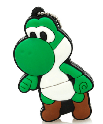 Pen Drive Super Mario Yoshi  4GB a 32GB