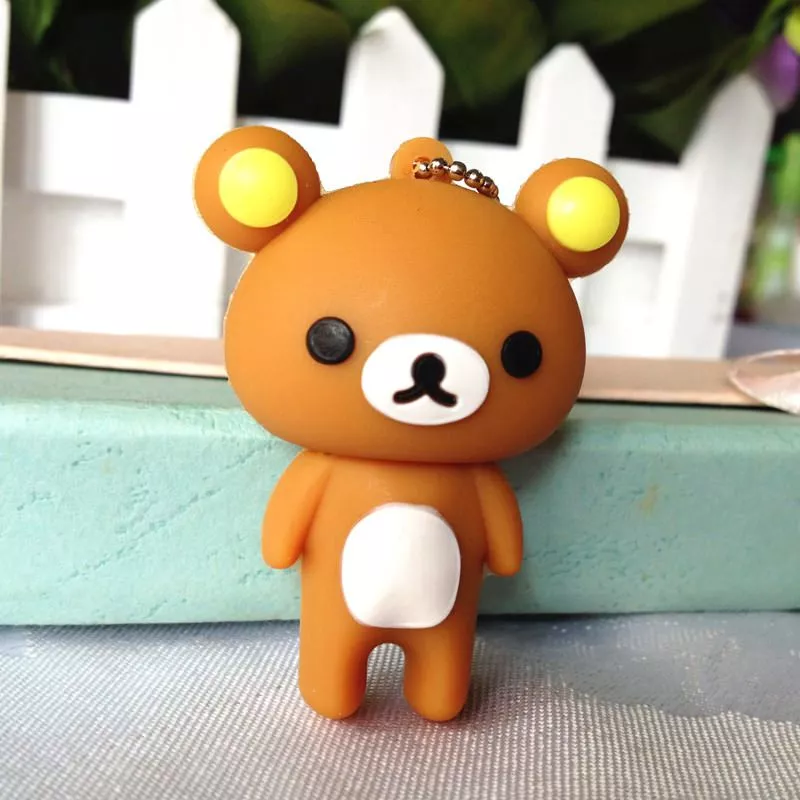 Pen Drive Urso Marrom 2GB a 64GB