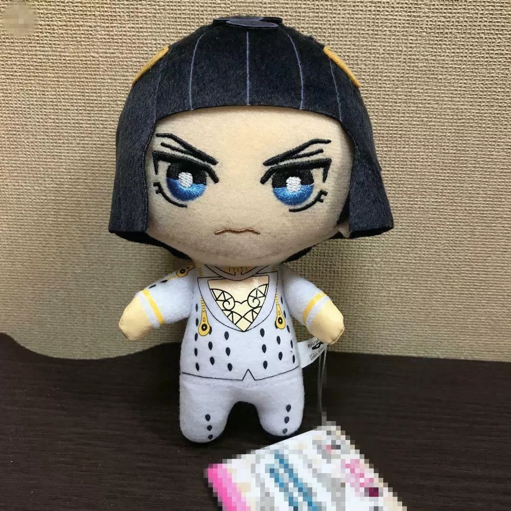 peucia jojos bizarre aventura golden vento pelucia stuffed toy plush doll nova Pelúcia Rwby algodáo boneca de brinquedo de pelúcia novo 6.5 polegadas