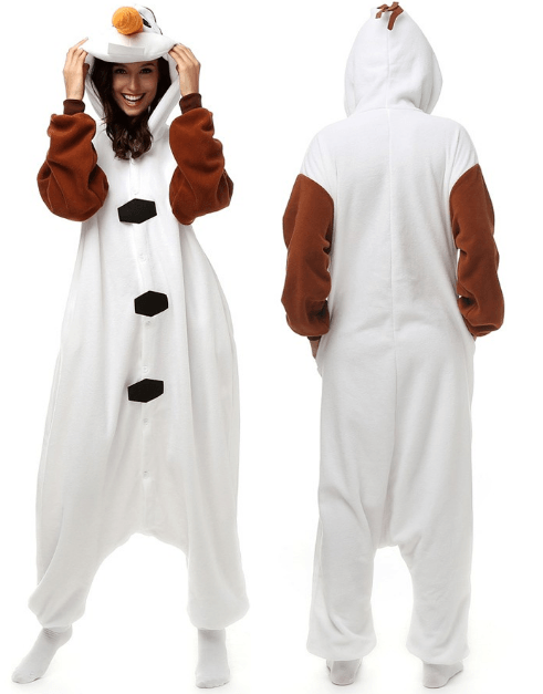 pijama adulto frozen olaf cosplay Pijama Adulto Esqueleto