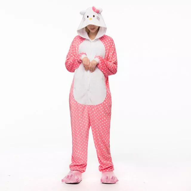 pijama adulto hello kitty bolinhas Colar Gato Bonito diy animal pingente colorido kawaii gato colares & pandants dos desenhos animados kitty colar para o casal unissex presentes dropshipping