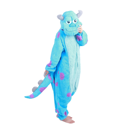 pijama adulto monstros s.a. sully cosplay Pijama Adulto Canguru