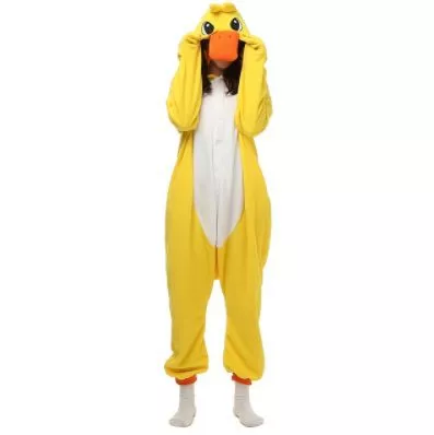 pijama adulto pato duck Carteira Bolsa Case Gatinho