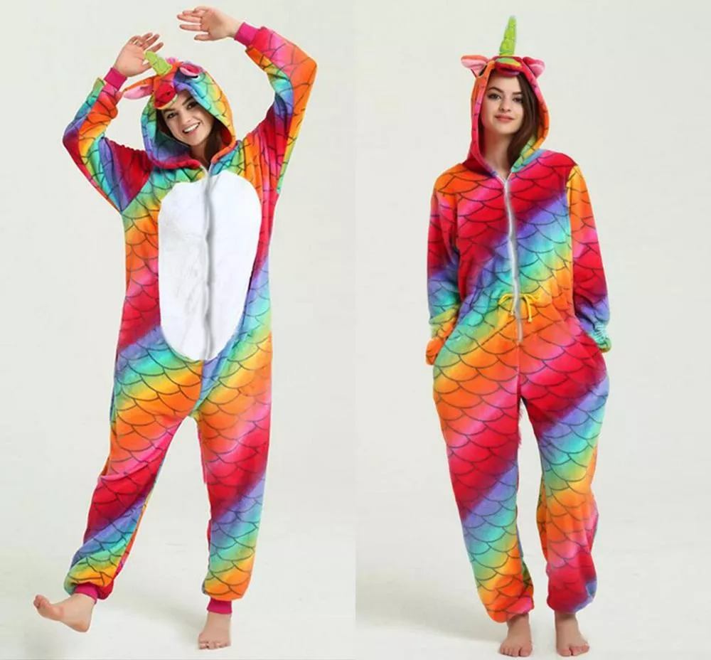 Pijama Adulto Peixe Colorido