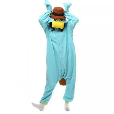 pijama adulto perry ornitorrinco Pijama Adulto Abelha Cosplay