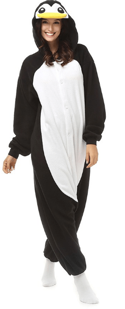 pijama adulto pinguim Pijama Adulto Esqueleto