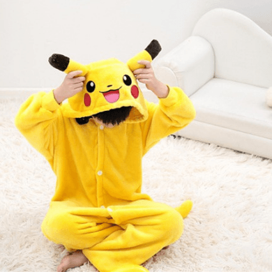 pijama adulto pokemon pikachu cosplay Pijama Infantil Unicórnio