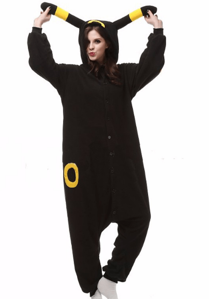 pijama adulto umbreon pokemon Pijama Adulto Monstros S.A. Bolinhas