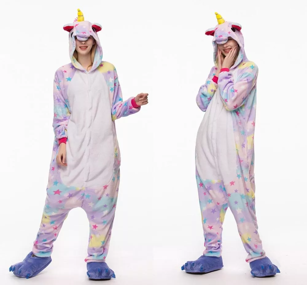 pijama adulto unicornio estrelas Pijama Adulto Urso Grizz