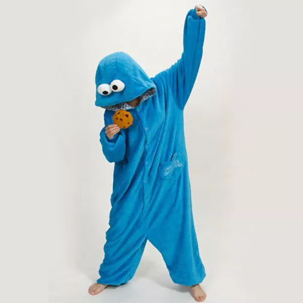 pijama adulto vila sesamo cookie monster blue Pijama Pokemon Snorlax besta onesies adulto kigurumi animal tubarão pijamas lemur pijamas pijamas pijamas carnaval fantasias cosplay