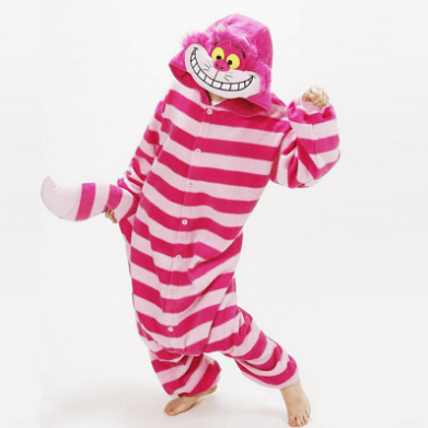 pijama alice no pais das maravilhas chesire cosplay Pijama Infantil Unicórnio