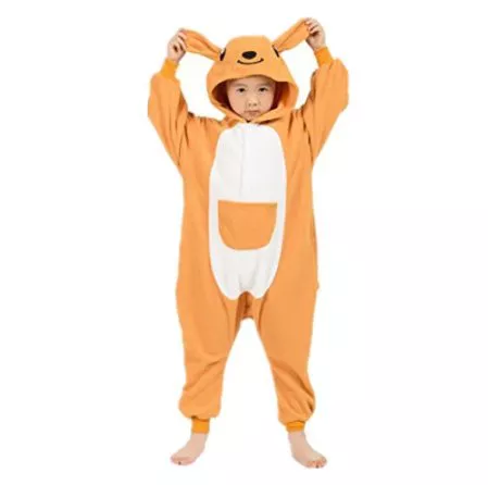 pijama infantil canguru Carteira Bolsa Case Gatinho