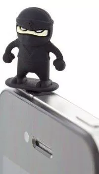 Plug Anti-Poeira Black Ninja