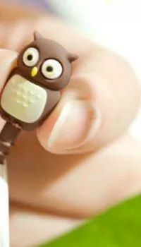 plug anti poeira coruja owl Bolsa Pasta Zootopia