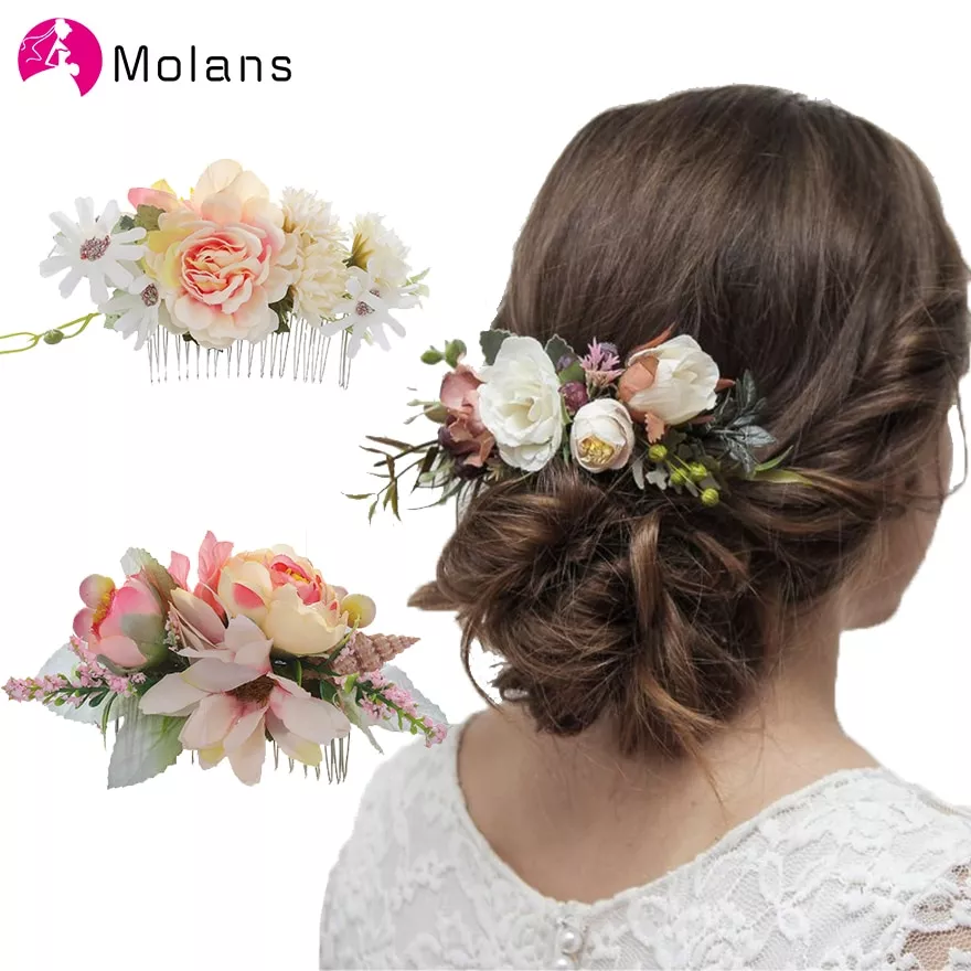 prendedor de cabelo grampo campo buque flores grampos de cabelo femininos Grampos de cabelo, venda quente, 5 cores, coreano, cristal, pérola, mulheres elegantes, grampos de cabelo, presilhas, acessórios para meninas, dropshipping