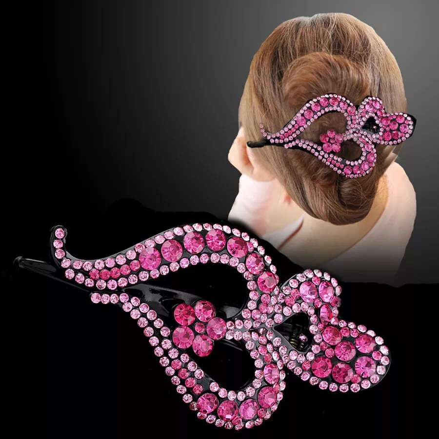 prendedor de cabelo grampo grampos de cabelo femininos grampos de cabelo de Anel Lotus flor elegante de cor de prata de ouro rosa anel de flor de lótus oco de aço inoxidável para mulher