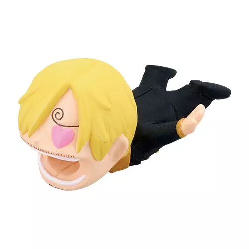 protetor p cabo usb celular sanji anime one piece Protetor P/ Cabo Usb Celular Tony Tony Chopper Anime One Piece