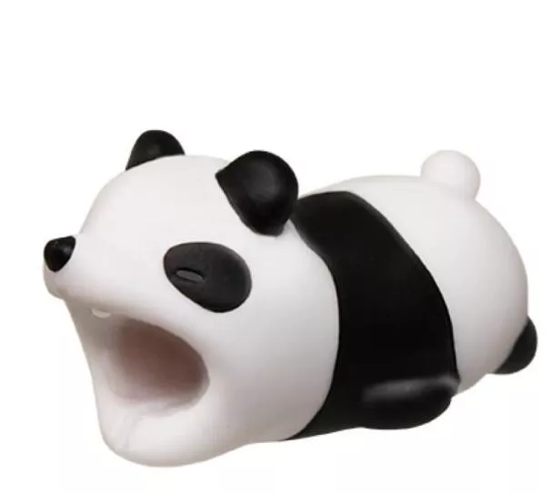 protetor p cabo usb celular urso panda urso sem curso Colar oco urso charme colar para as mulheres moda charme colares atacado