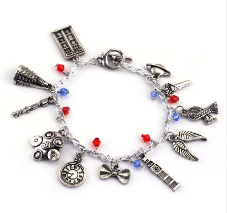 pulseira bracelete serie seriado doctor who Pulseira Bracelete Mary Poppins