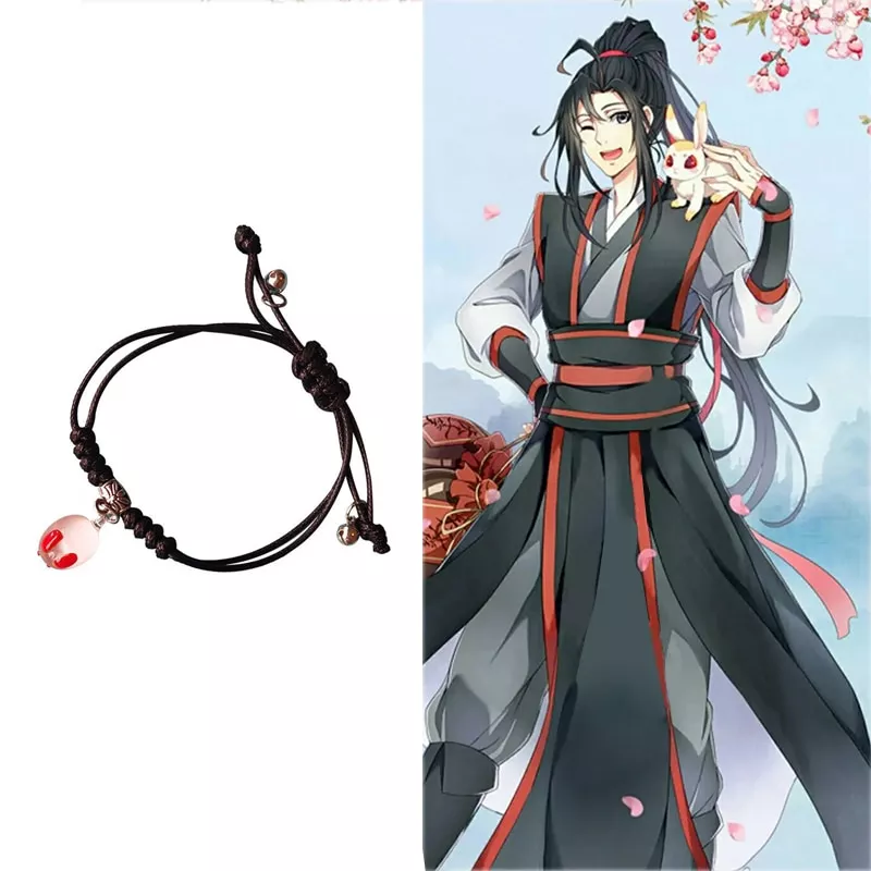 pulseira mo dao zu shi acessorios joias chen qing ling o fundador do Colar One Piece drácula mihawk pingente colar cosplay acessórios presentes bronze/prata para presentes de natal dos homens