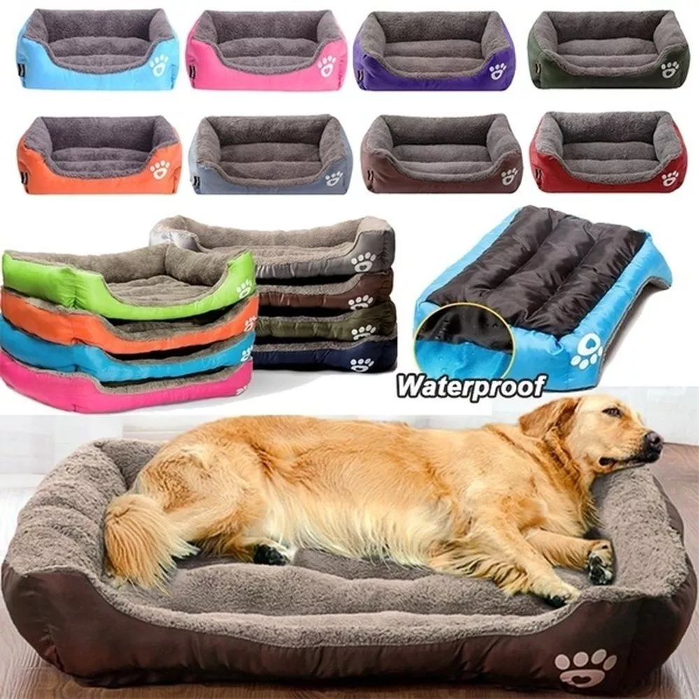 s 3xl large pet cat dog bed 8colors warm cozy dog house soft fleece nest dog baskets Brinco Jojo's Bizarre Adventure Anime