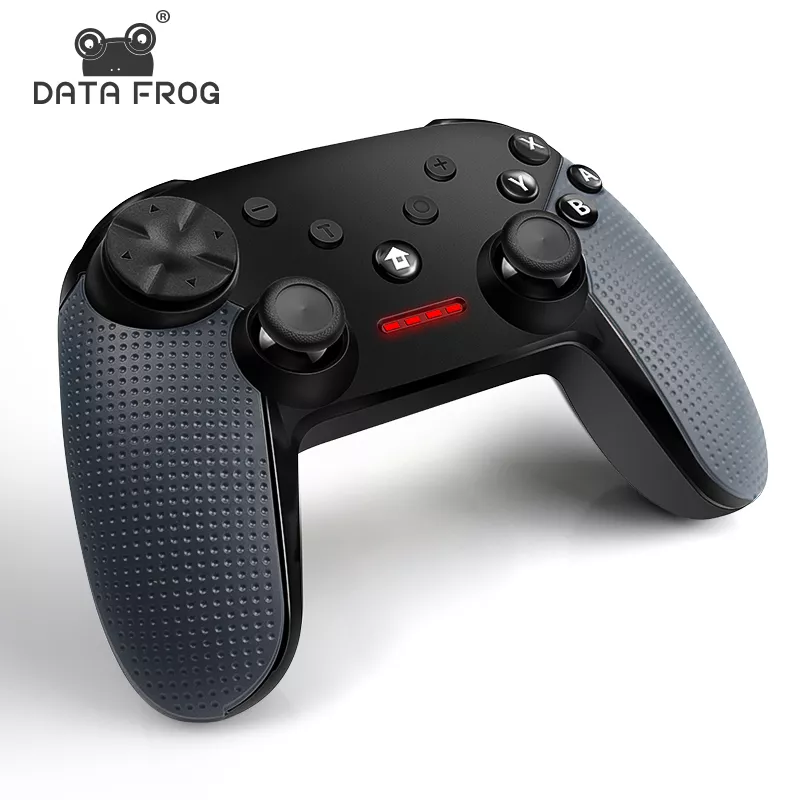 sapo de dados sem fio bluetooth gamepad para jogo de computador controlador Lancheira Menu