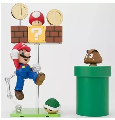 set 3pcs action figure super mario bros datong model shf 2 Carteira Jogo Super Mario Bros 9cm