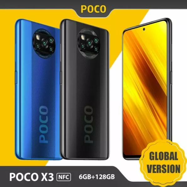 smartphone versao global xiaomi poco x3 nfc telefone movel 6gb ram 128gb rom Smartphone Versão global xiaomi poco x3 nfc telefone móvel 6gb ram/128gb rom snapdragon 732g 64mp quad câmera 6.67