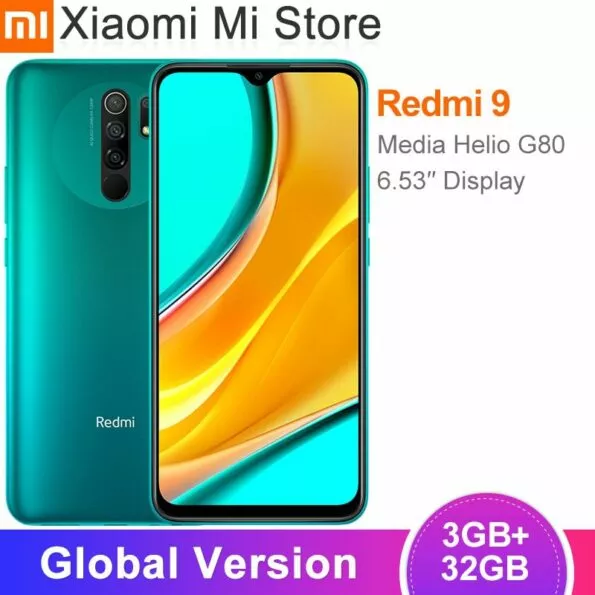 smartphone versao global xiaomi redmi 9 smartphone 3gb 32gb helio g80 octa nucleo Smartphone versão global xiaomi redmi 9 smartphone 3gb 32gb helio g80 octa núcleo 13mp ai quad camera 6.53 display exibir 5020mah