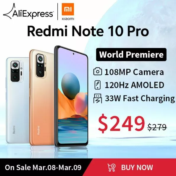 smartphone versao global xiaomi redmi note 10 pro smartphone 108mp camera snapdragon Smartphone Versão global Xiaomi Redmi Note 10 Pro Smartphone 108MP Câmera Snapdragon 732G 120Hz AMOLED Tela