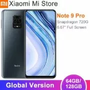 Smartphone Versão global xiaomi redmi note 9 pro 6gb 64/128 gb telefone móvel snapdragon 720g octa núcleo 64mp quad câmera 5020mah bateria nfc