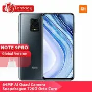 Smartphone Versão global xiaomi redmi note 9 pro smartphone 6gb 128gb snapdragon 720g 64mp quad cams 5020mah telefones celulares 30w supercharge