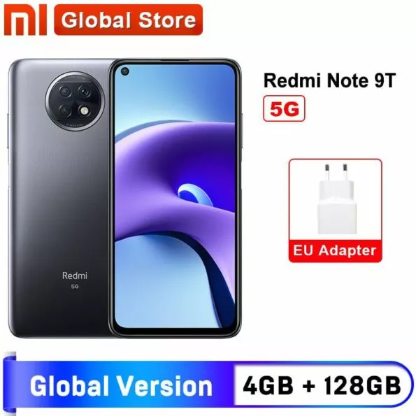 smartphone versao global xiaomi redmi note 9 t 9 t 5g 4gb 128gb smartphone mtk Smartphone Versão global xiaomi redmi note 9 t 9 t 5g 4gb 128gb smartphone mtk dimensão 800u 48mp triplo câmera exibição 5000mah nfc